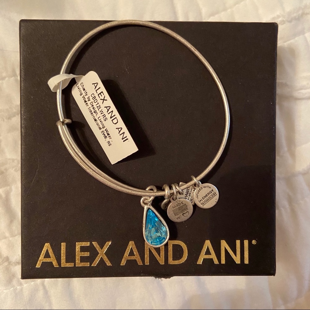 ✨ NWT Alex and Ani Living Water Bangle Bracelet